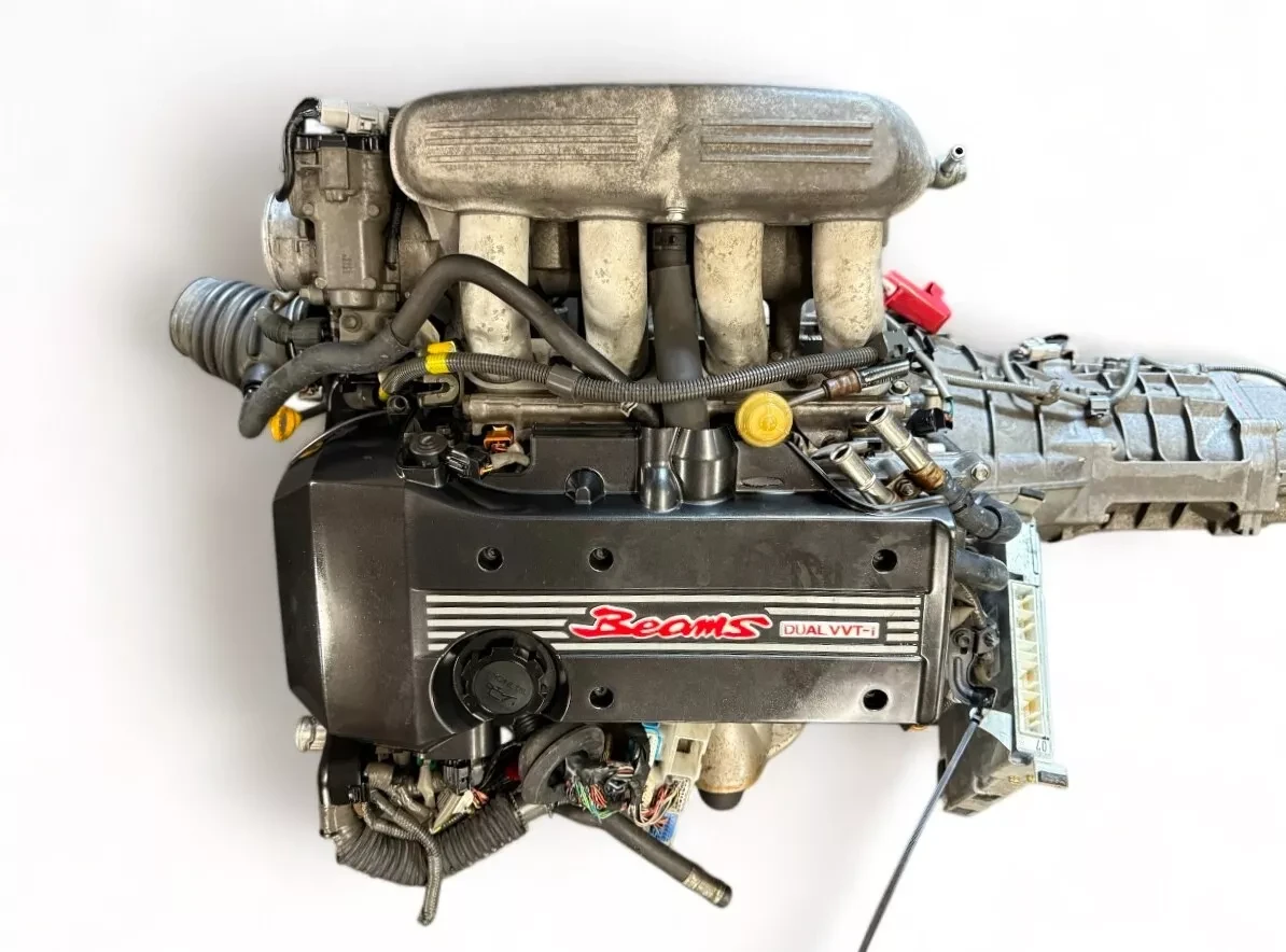 99-05 TOYOTA ALTEZZA 2.0L BEAMS ENGINE 6 SPEED TRANSMISSION LOOM & ECU JDM 3S-GE